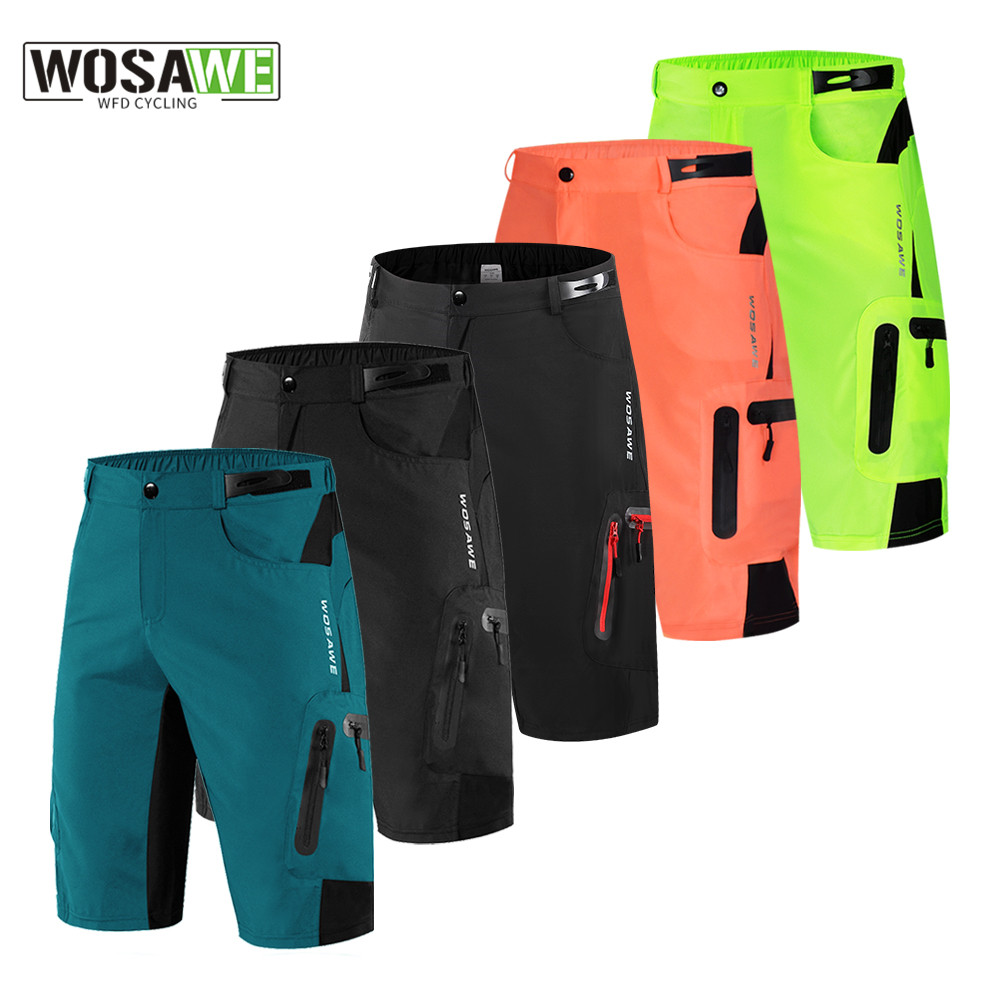 Mountain Biking Body Armour - WOSAWE Pantaloncini Motocross Racing Moto MTB