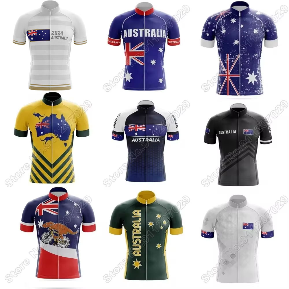 Mountain Biking In Australia - 2024 Australia squadra nazionale maglia da