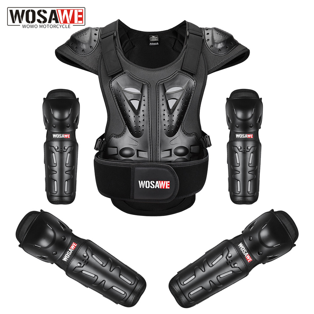 Mountain Biking Body Armour - Gilet da Moto WOSAWE, Gilet da