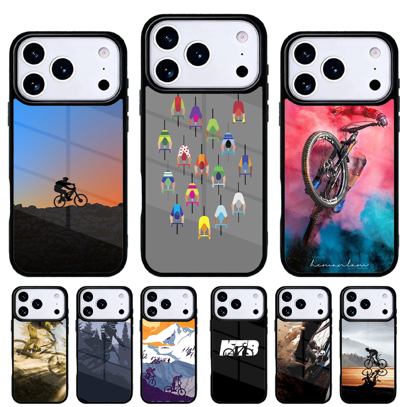 Mountain Biking Logo - Cover Morbida per iPhone 17 Air