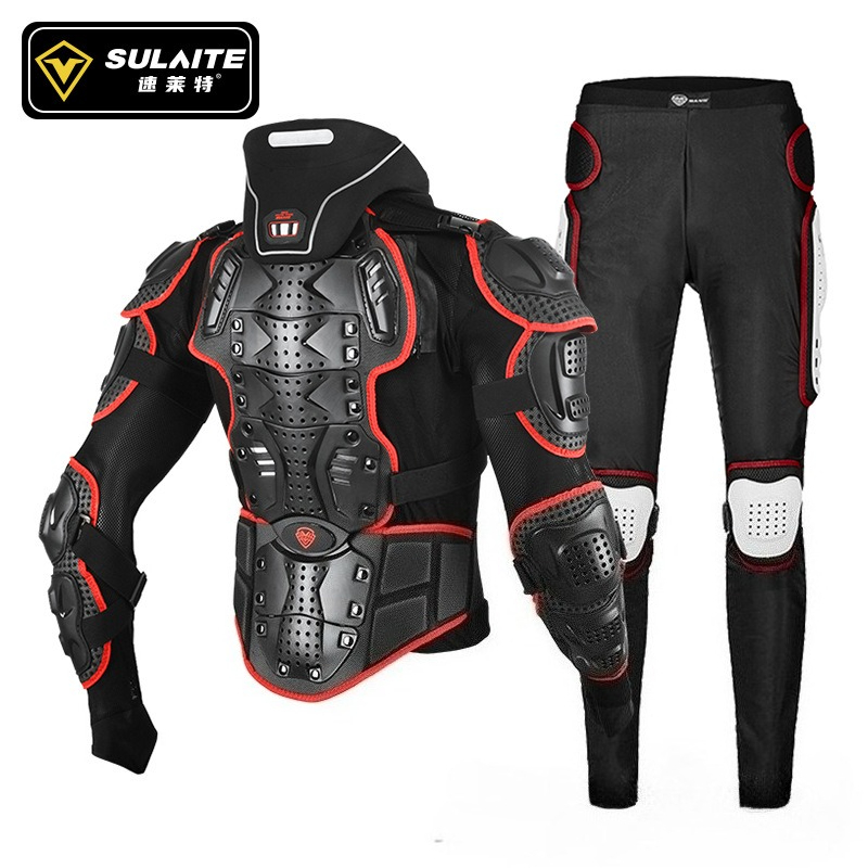 Mountain Biking Body Armour - Giacca Protettiva Integrale SULAITE, Attrezzatura Traspirante