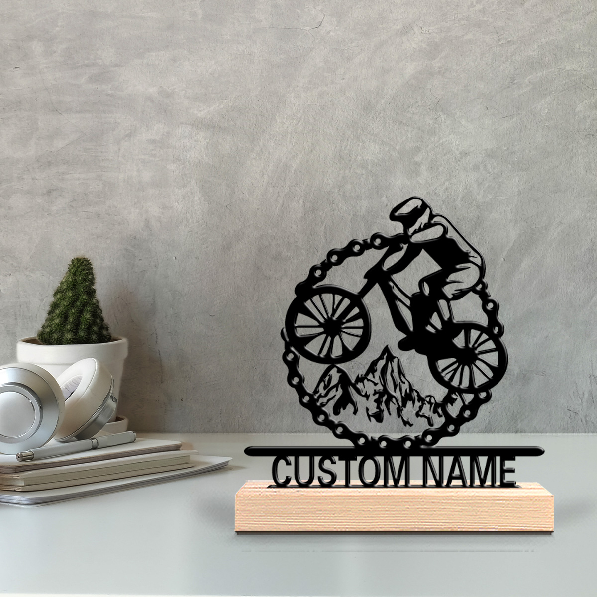 Statua in Metallo Personalizza - Mountain Biking Gifts recensione e prezzo