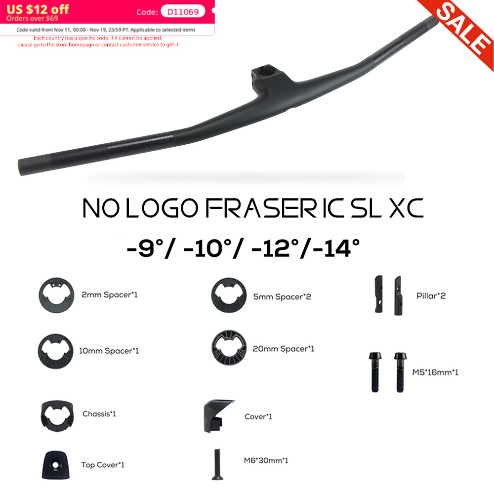 Manubrio FRASER IC SL XC senza - Mountain Biking Logo recensione e prezzo
